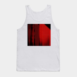 Abstract in red and black Tank Top